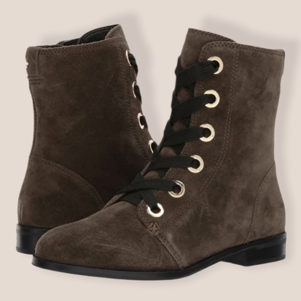 kate spade Brown Lace Up Boots
